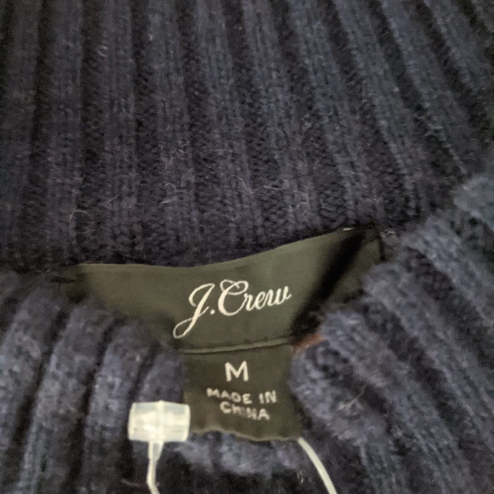 J. Crew Multicolor Patterned Sweater - image 8